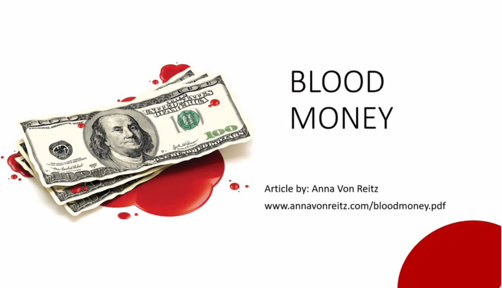 Blood Money - Anna Von Reitz